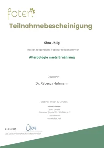Allergologie+Ernährung